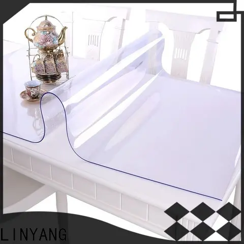 LINYANG waterproof Transparent PVC Film with good price for outdoor 1