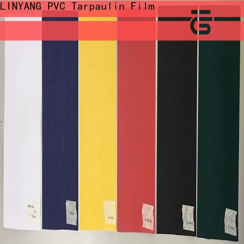 LINYANG pvc film directly sale for handbags 1