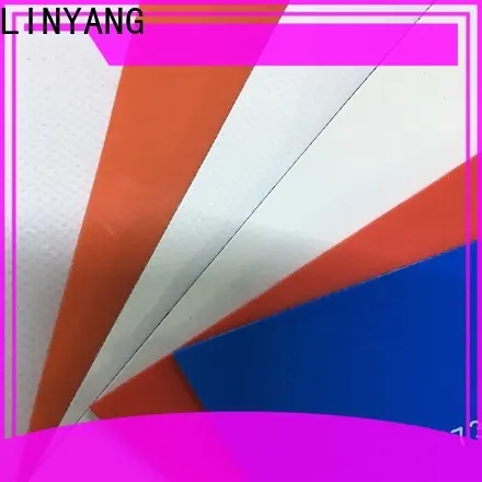 LINYANG waterproof heavy duty tarpaulin design for advertising banner 1