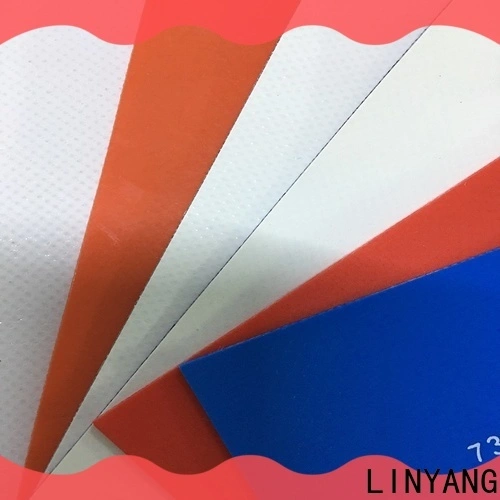 LINYANG PVC tarpaulin fabric manufacturer for outdoor 1
