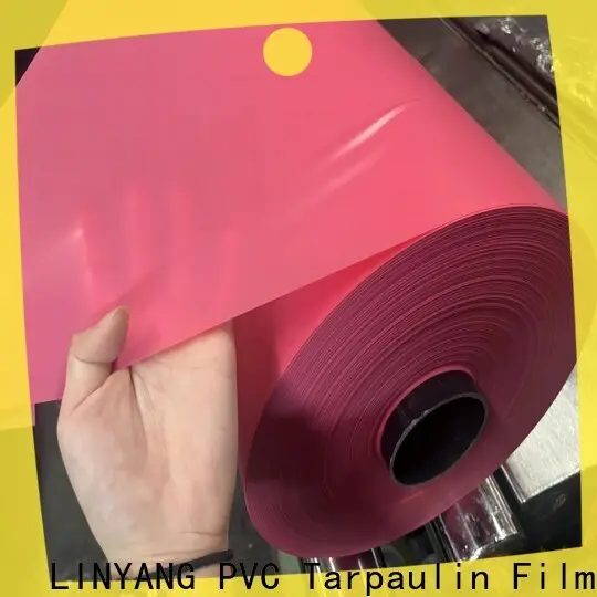 LINYANG good transparency inflatable pvc film customized for swim ring 1