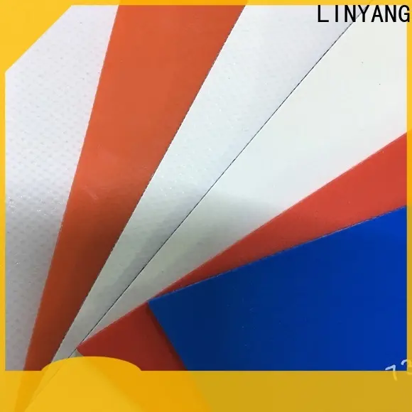 LINYANG high quality pvc coated fabric supplier for outdoor 1