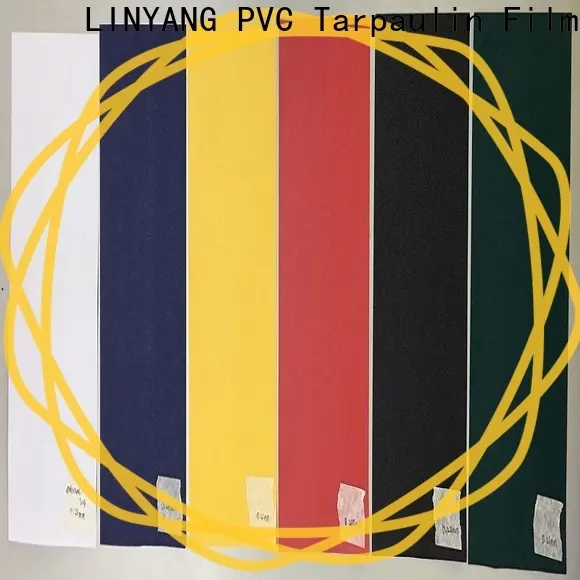 LINYANG pvc film one-stop services for industry 1