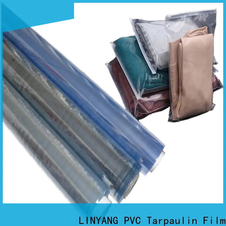 LINYANG cheap clear pvc raincoat factory for garden 1