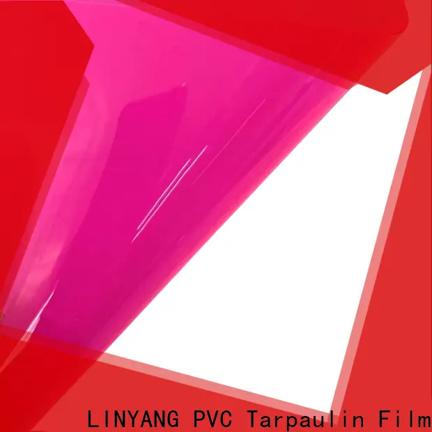 LINYANG density of pvc film manufacturer for handbags 1