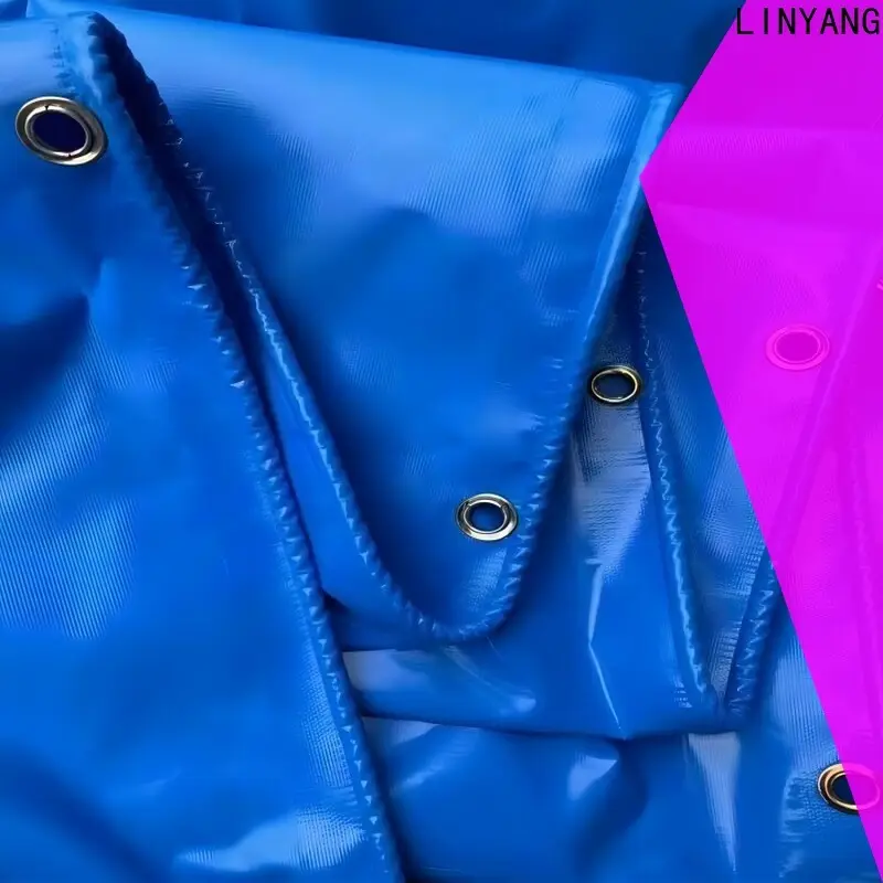 waterproof pvc tarpaulin china factory for push 1