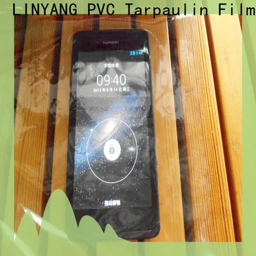 LINYANG transparent clear pvc film factory for outdoor1 1