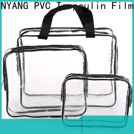 LINYANG Transparent PVC Film customized for handbags membrane 1