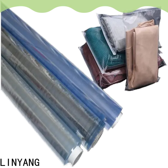 LINYANG clear pvc raincoat wholesale for give tent 1