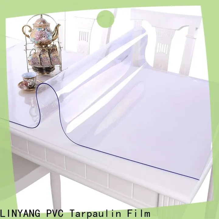 LINYANG waterproof Transparent PVC Film factory for outdoor2 1
