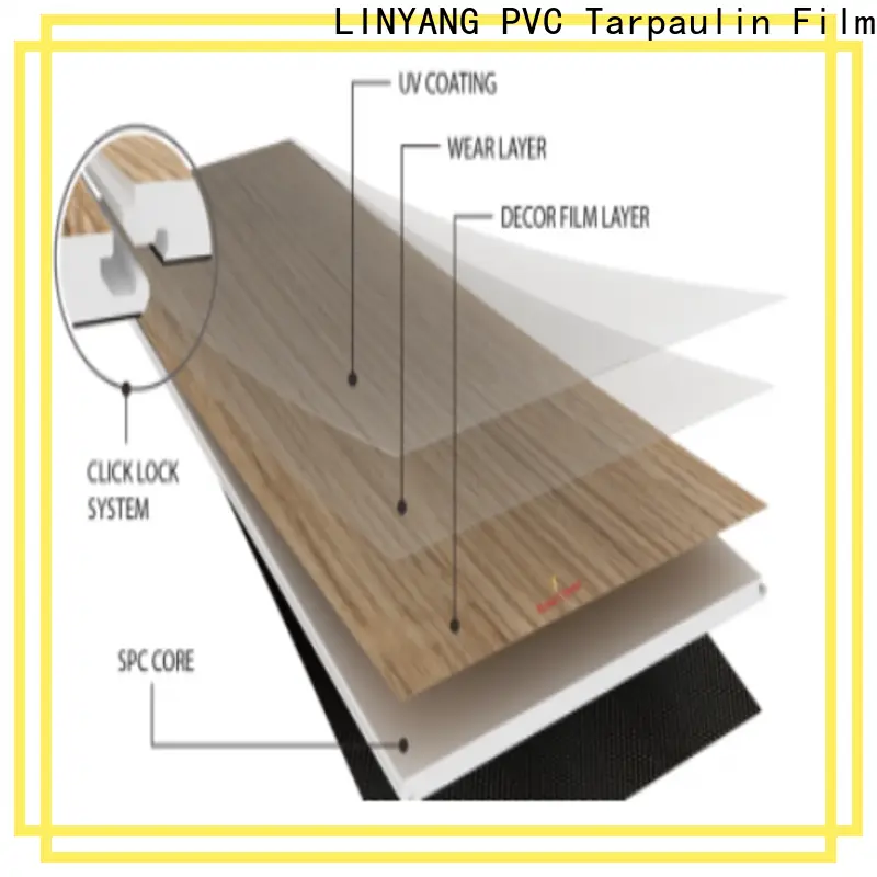 LINYANG best density of pvc film from China 1