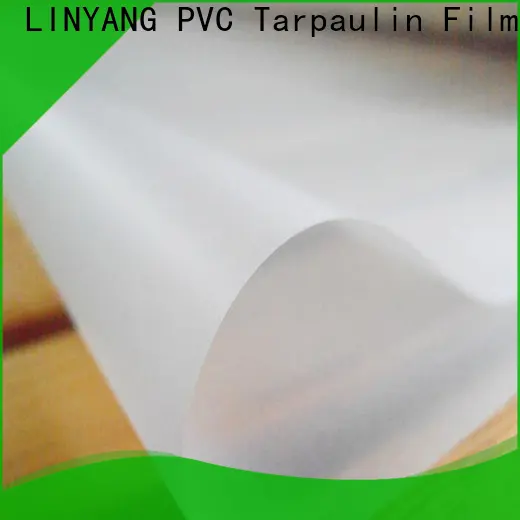 LINYANG pvc Translucent PVC Film directly sale for shower curtain 1