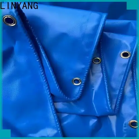 LINYANG flame-retardant heavy duty tarpaulin supplier for geotextile 1