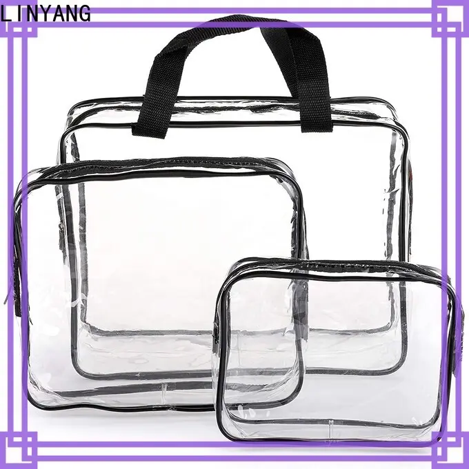 LINYANG waterproof Transparent PVC Film customized for handbags membrane1 1