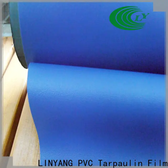 LINYANG flame-retardant color opaque pvc film manufacturers 1