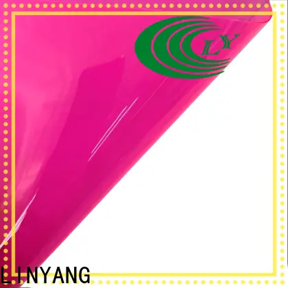 anti-UV Transparent PVC Film with good price for handbags membrane 1