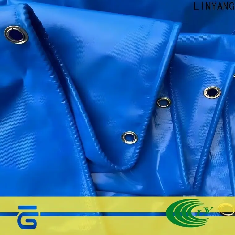 LINYANG Fine Quality pvc tarpaulin roll series for industrial 1