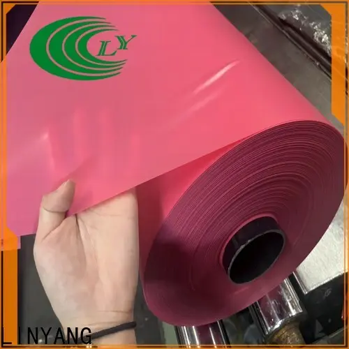 LINYANG hot selling density of pvc film manufacturer 1