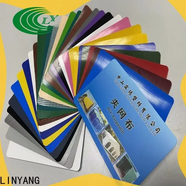 LINYANG tarpaulin sizes factory price for advertising banner 1