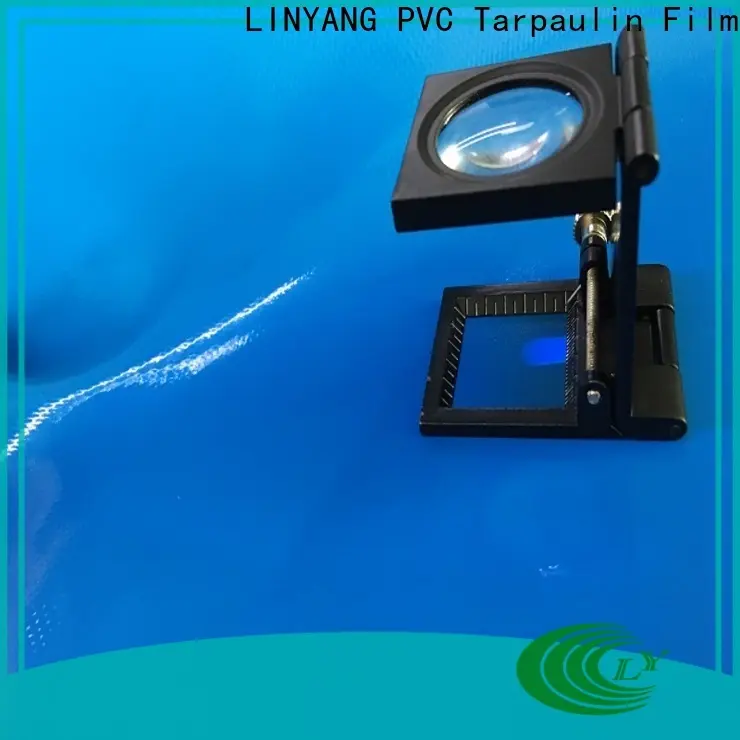 LINYANG Customized vinyl coated polyester tarp made in china for swimming pools 1