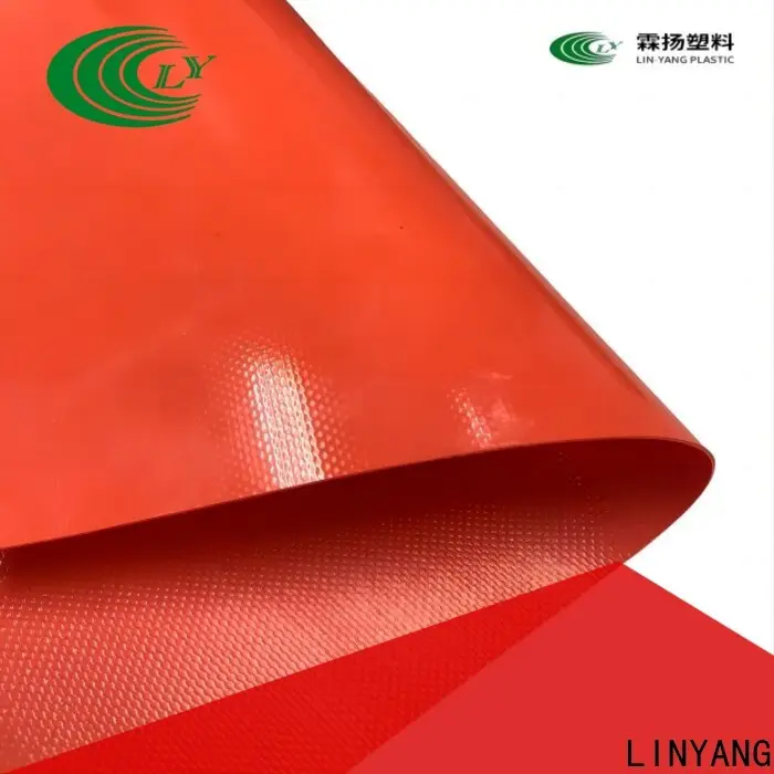 LINYANG coloured tarps high safety for inflatable products 1