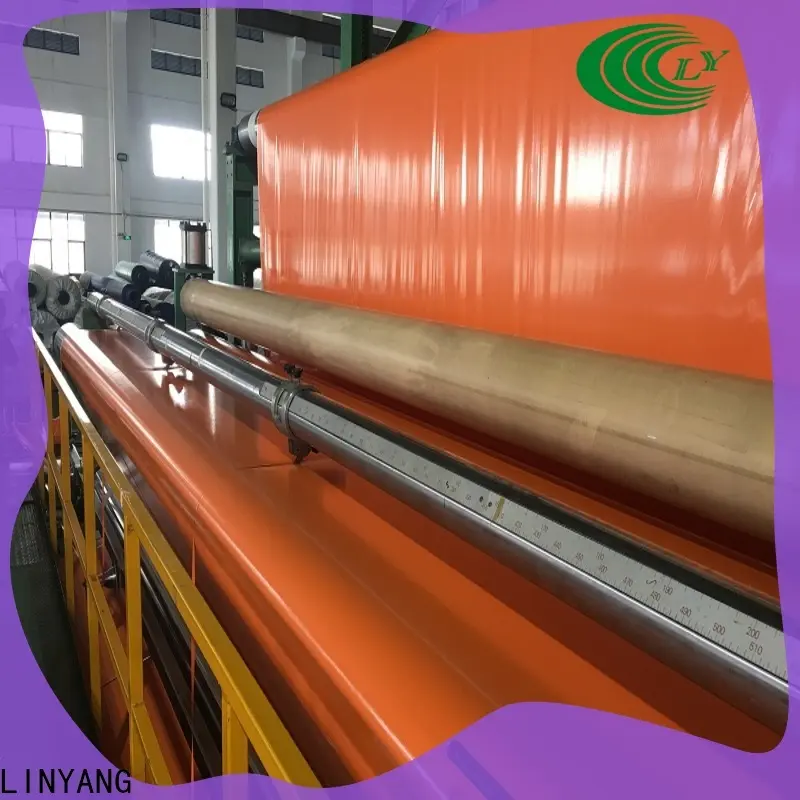 LINYANG High End coated tarpaulin manufacturing for truck covers 1