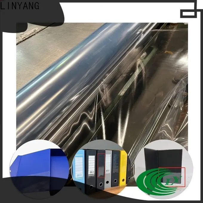 LINYANG pvc shrink film from China for indoor 1