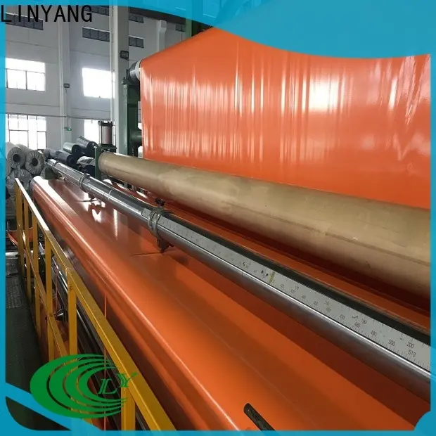LINYANG Best Price coated tarpaulin directly sale for truck side curtains 1