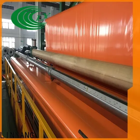 LINYANG flame-retardant heavy duty tarpaulin design for advertising banner 1