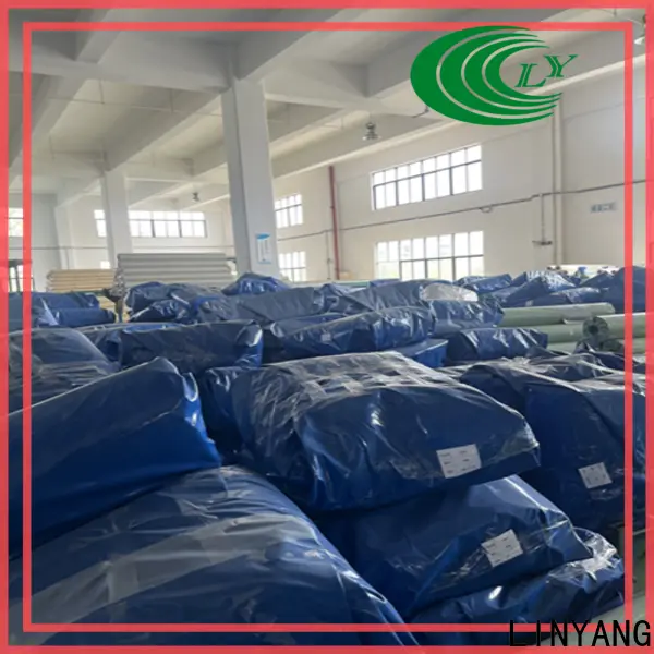LINYANG flame-retardant tarpaulin price factory price for tent tarps 1