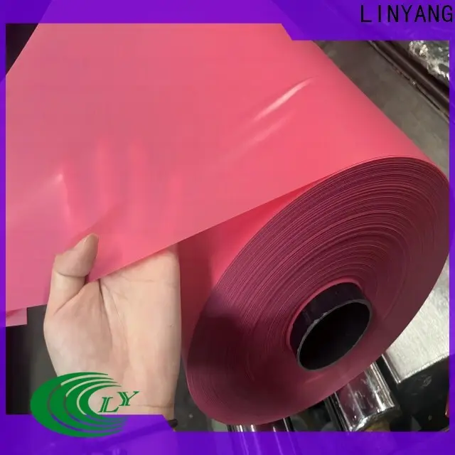 LINYANG color opaque pvc film made in china for agricultural industry 1