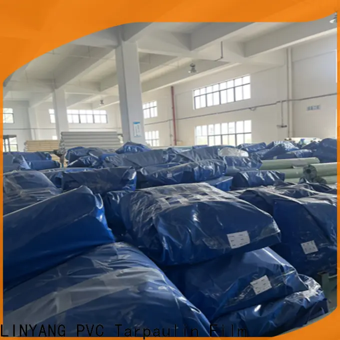 LINYANG Quality pvc coated tarpaulin price factory direct supply for membrane structures 1