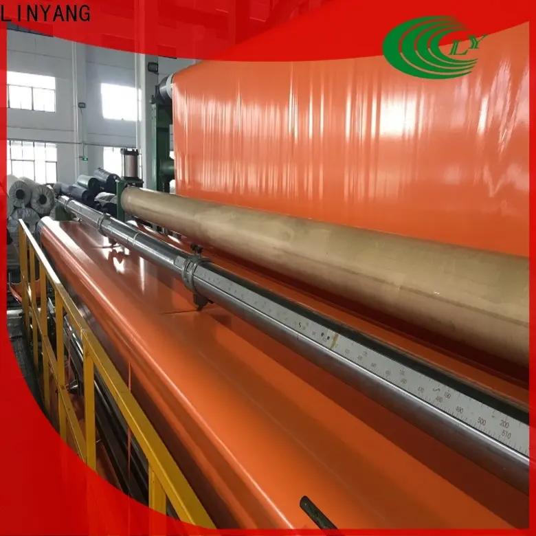 LINYANG heavy duty pvc tarpaulin for geotextile 1