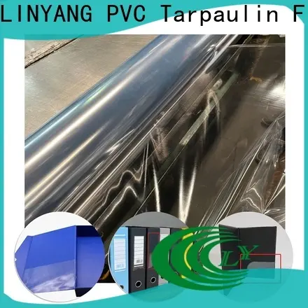 LINYANG pvc clear sheet roll supplier for give tent 1