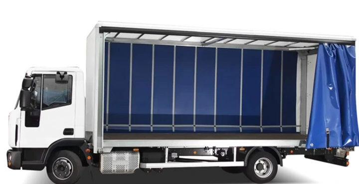 الكفاءة والصديقة للبيئة: قماش PVC المشمع لستارة الشاحنة الجانبية 1