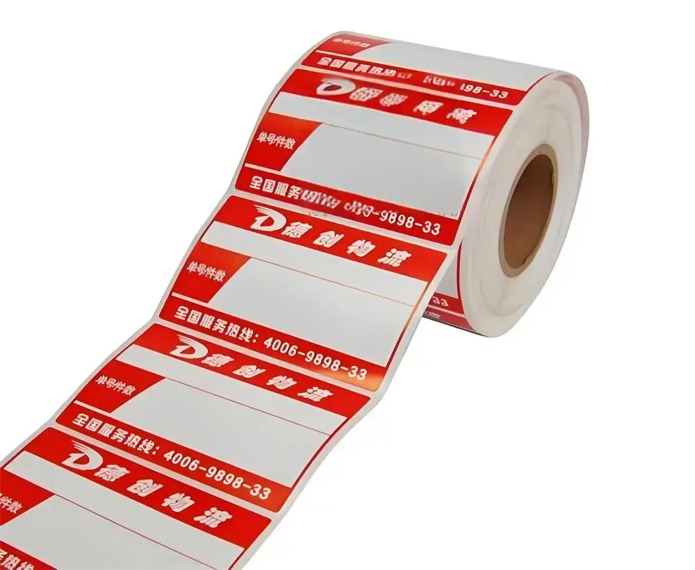 Barcode Printer Label Roll Support - - Easy Stick 3
