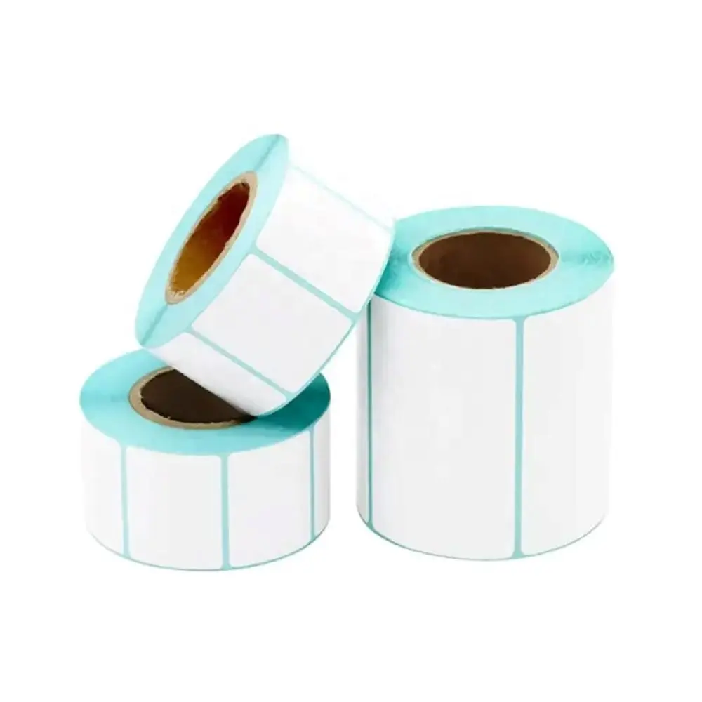 Custom Self Adhesive Label White - - Easy Stick 2