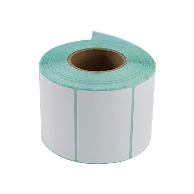 Custom Self Adhesive Label White - - Easy Stick 4