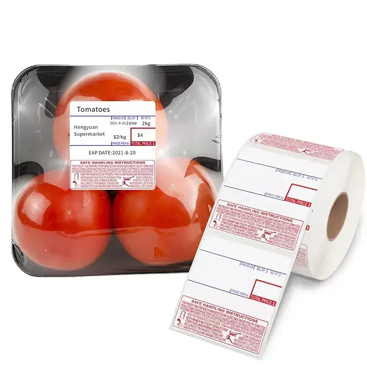 Custom Self Adhesive Label Support - - Easy Stick 3