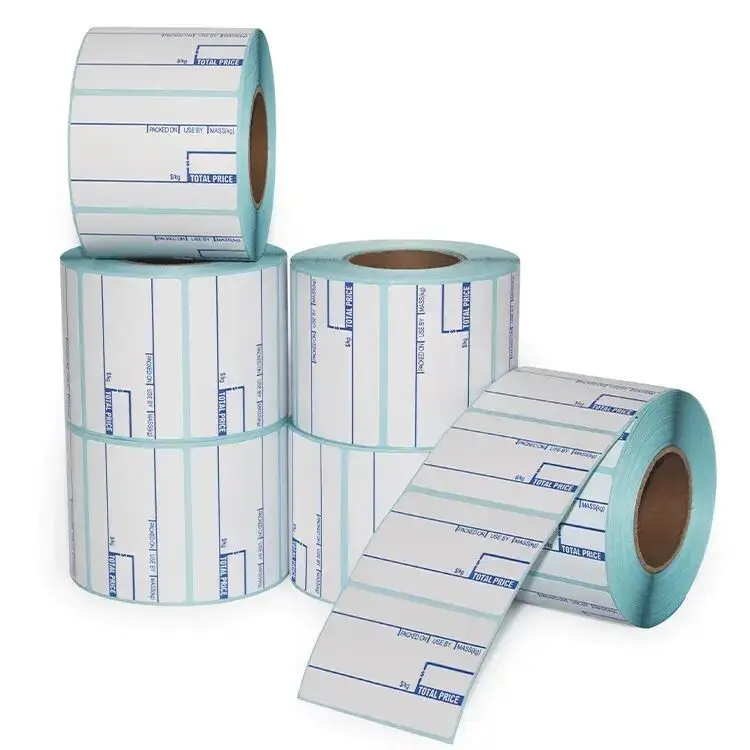 Barcode Printer Roll Can Custom - - Easy Stick 4