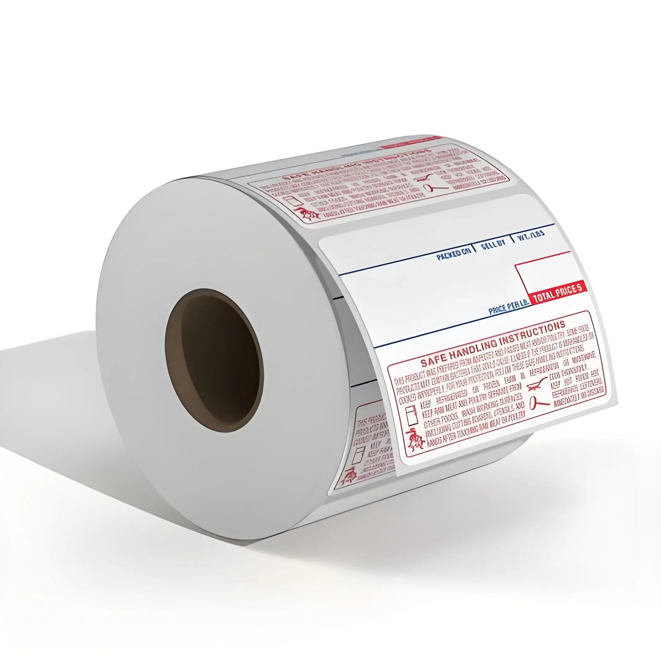 Barcode Printer Roll Can Custom - - Easy Stick 2