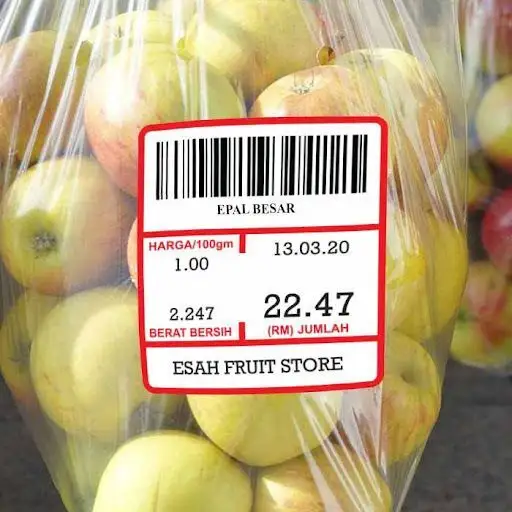 Custom Self Adhesive Label Support - - Easy Stick 6