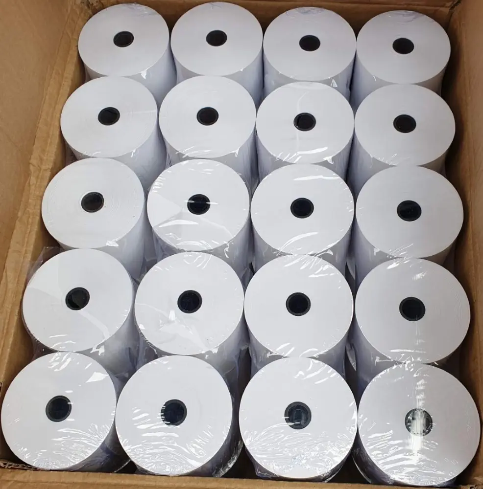 Custom Thermal Receipt Paper Easy Stick - - Easy Stick 4
