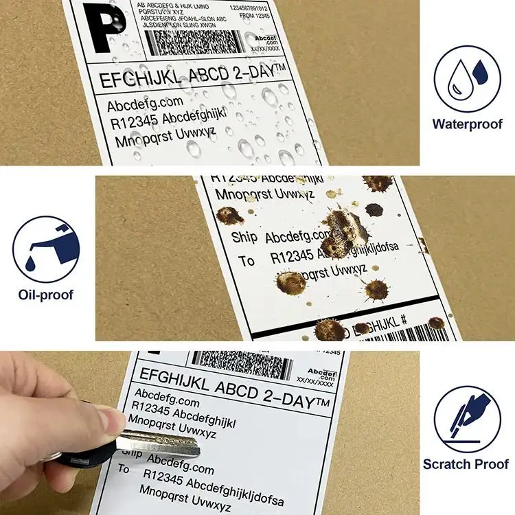 Barcode Printer Roll Support Wholesale - Easy Stick 2