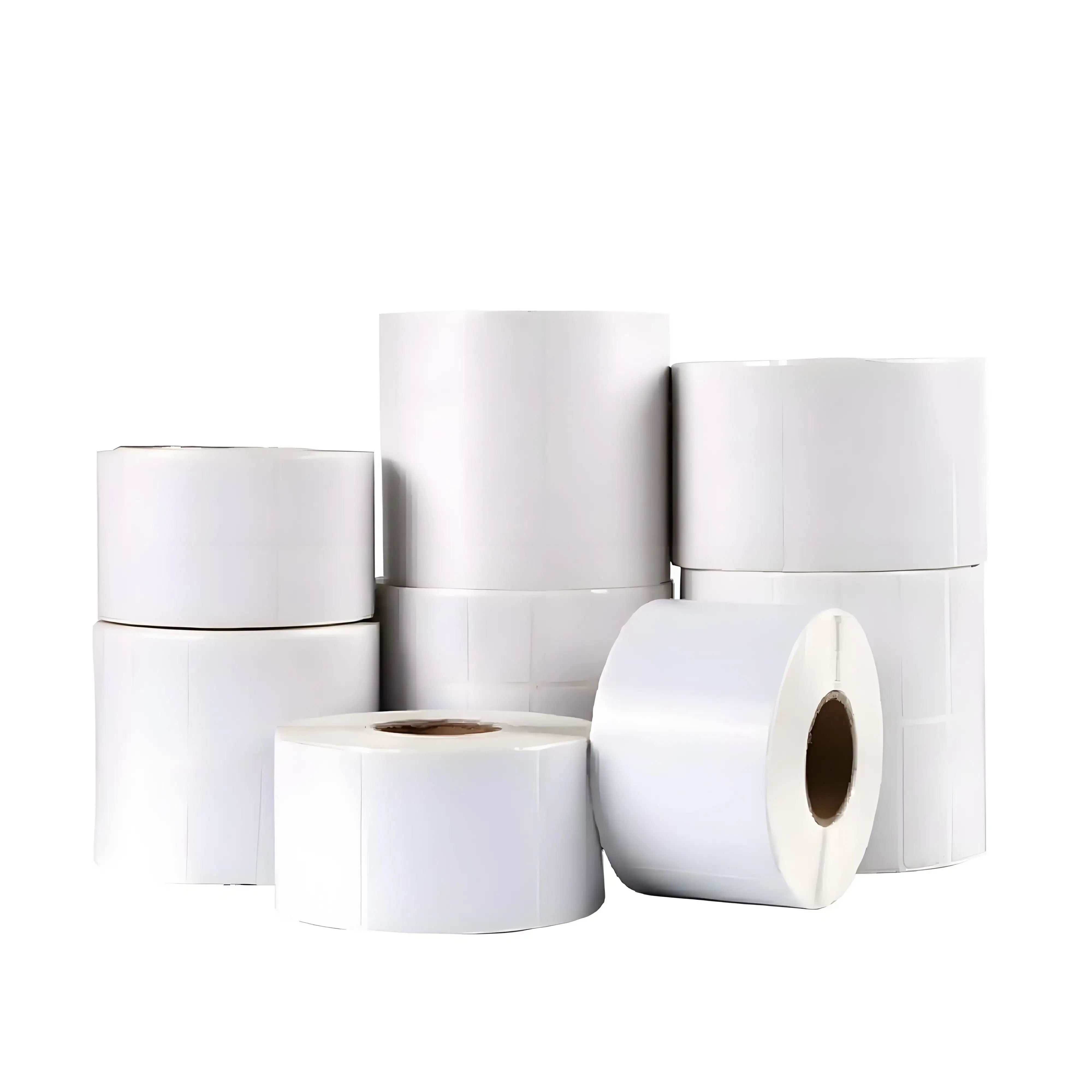 Barcode Paper Roll Size Waterproof/scratch Resistant/high Temperature Resistant/solvent Resistant/strong Adhesion by Easy Stick 2