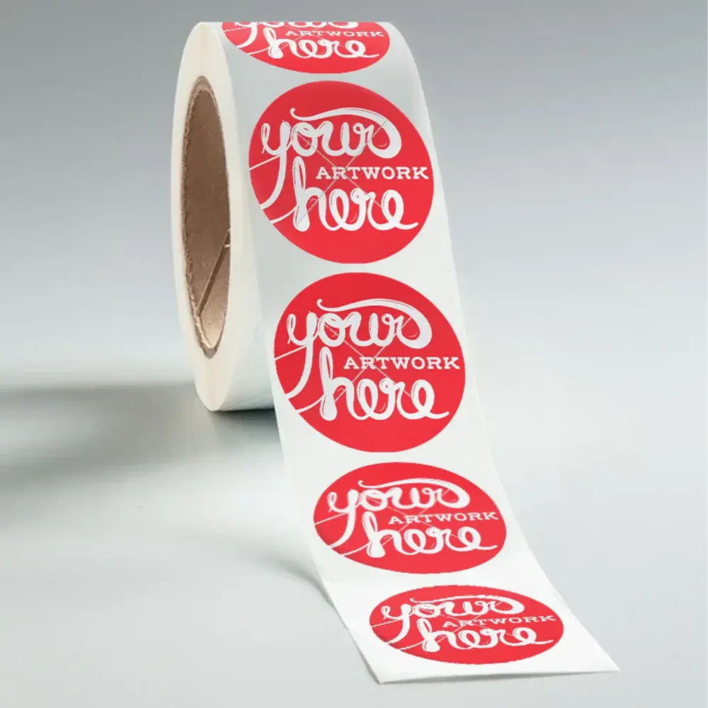brand logo sticker custom jar labels packaging sticker label 1