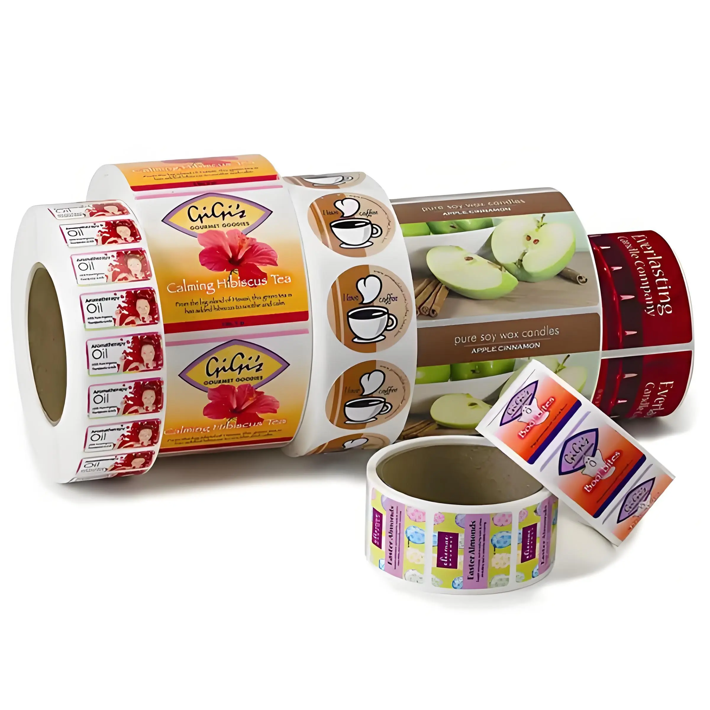 Rótulo de alimento personalizado para adesivo de geléia de jarra 1