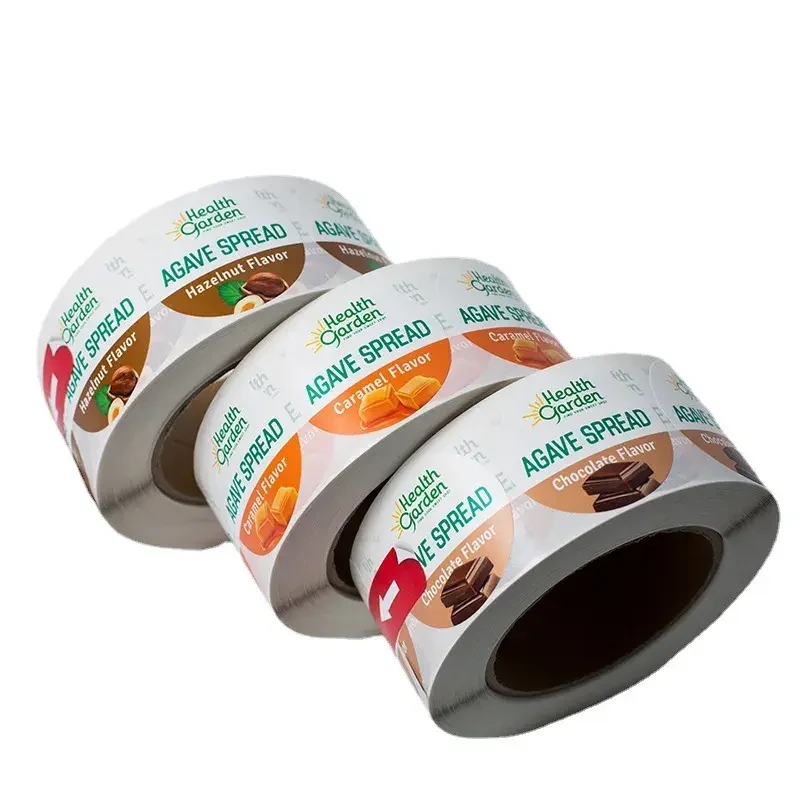 stiker roll pencetakan label stiker botol stiker desain khusus 1