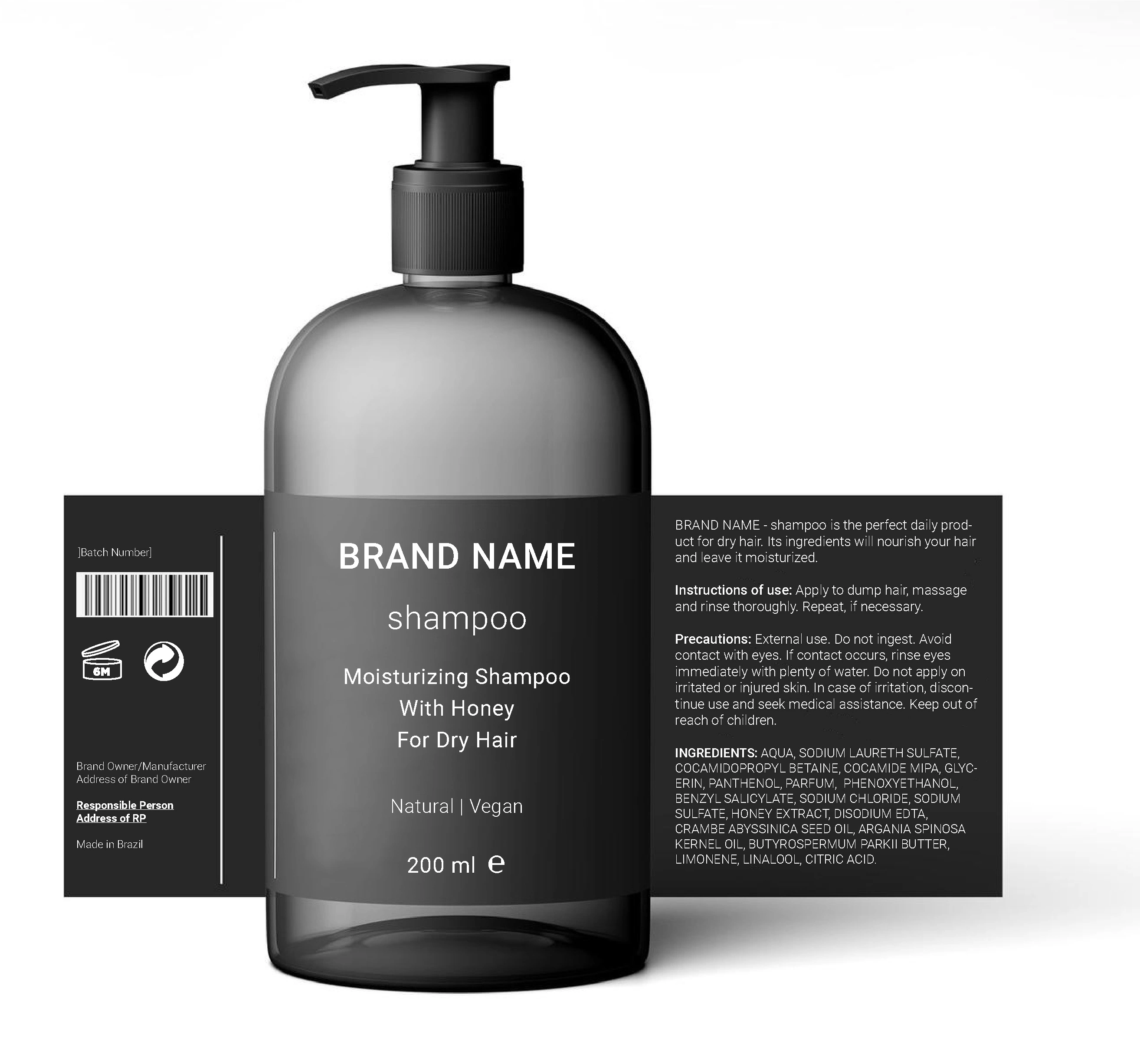 brand printing label printer sticker vinyl labels for daily chemicals 1
