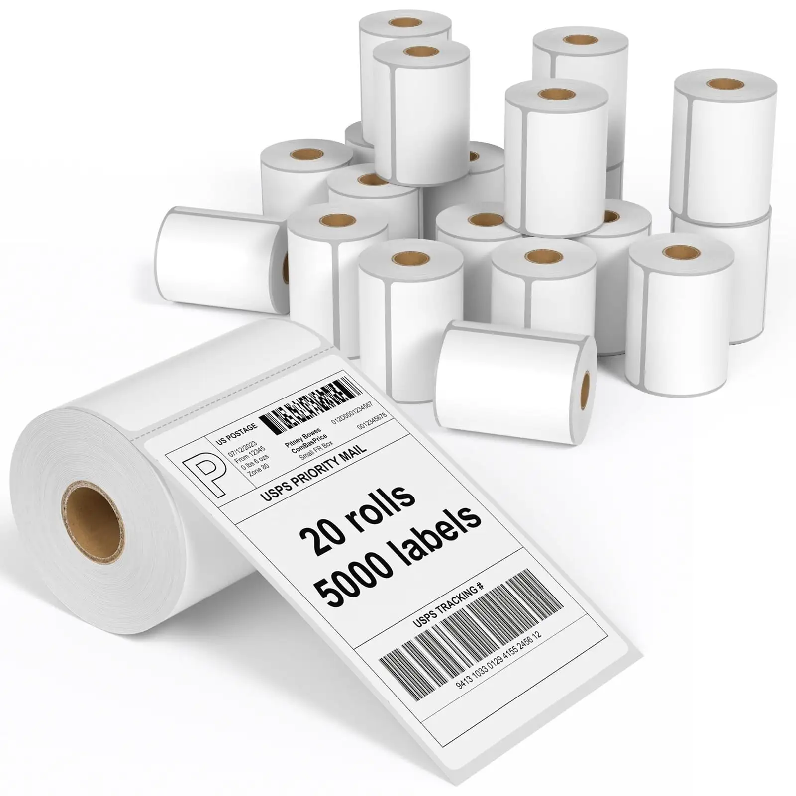 Custom Sticky Labels Printing Smooth - - Easy Stick 6